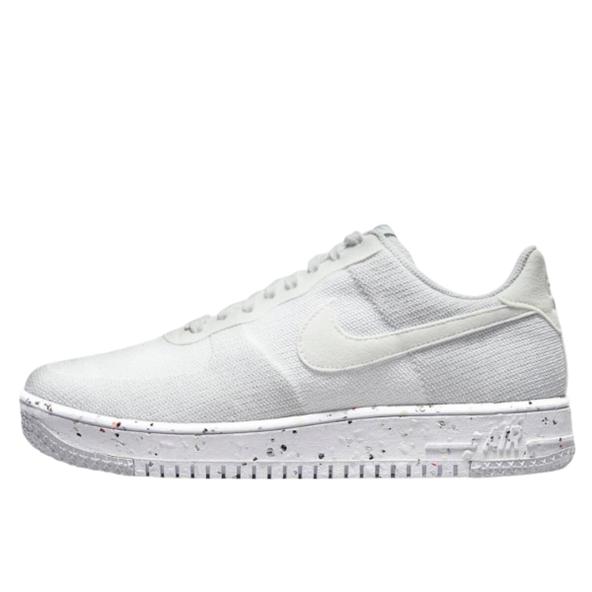 NIKE Scarpe  Air Force 1 Low Crater Flyknit White