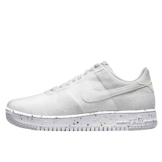 Scarpe Air Force 1 Low Crater Flyknit White