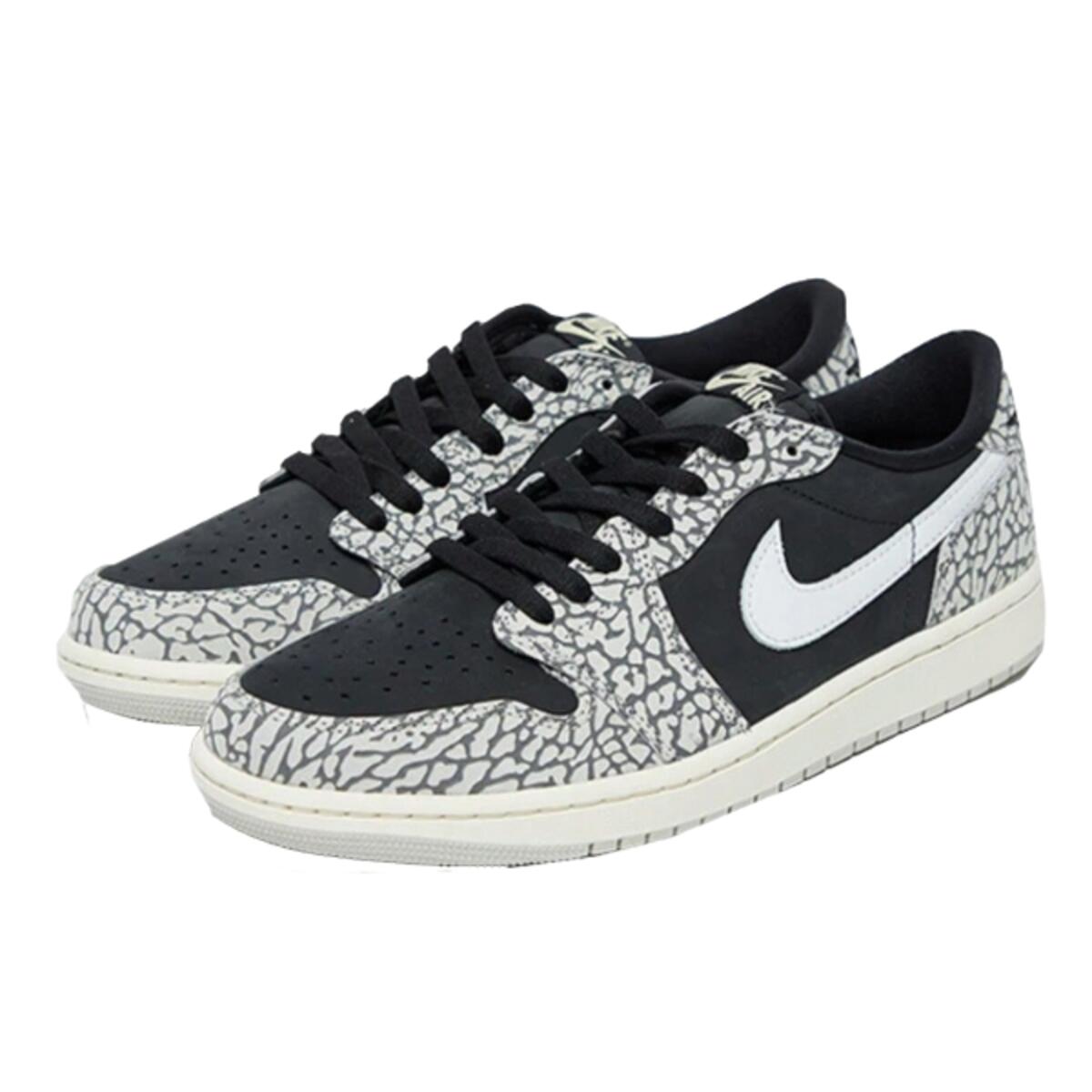 Chaussures  1 Retro Low OG Black Cement 2/3