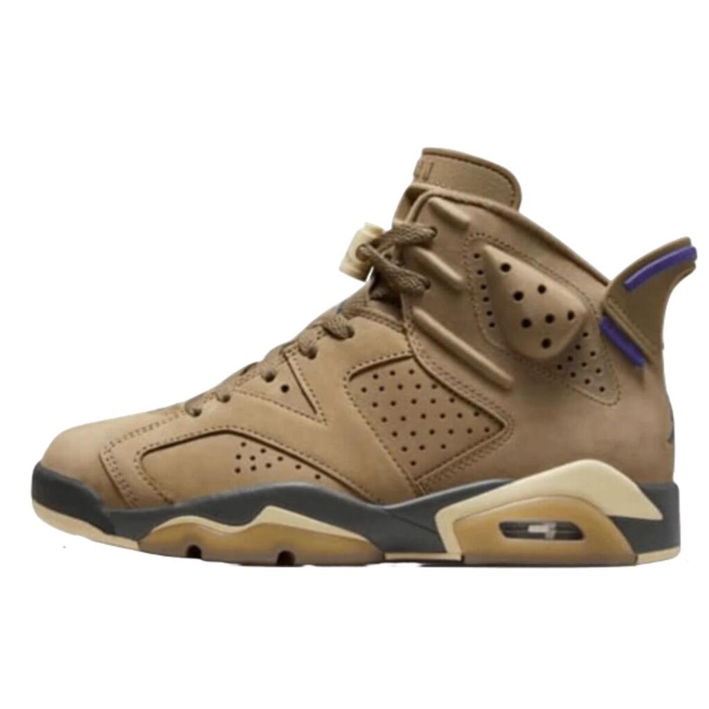 Shoes  6 Retro Gore-Tex Brown Kelp