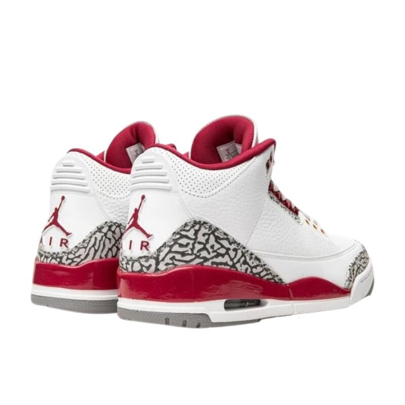 3 Retro Cardinal Red