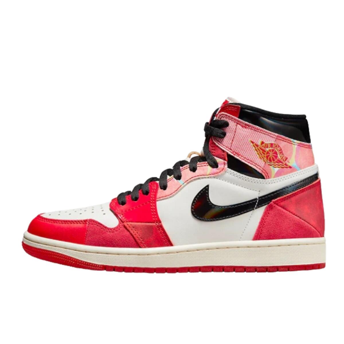 Jordan - Chaussures  1 High Og Spider-man Across The Spider-verse - Baskets - Rouge - Decathlon