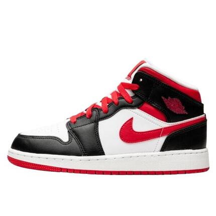 Zapatillas 1 Mid Gym Red Black White