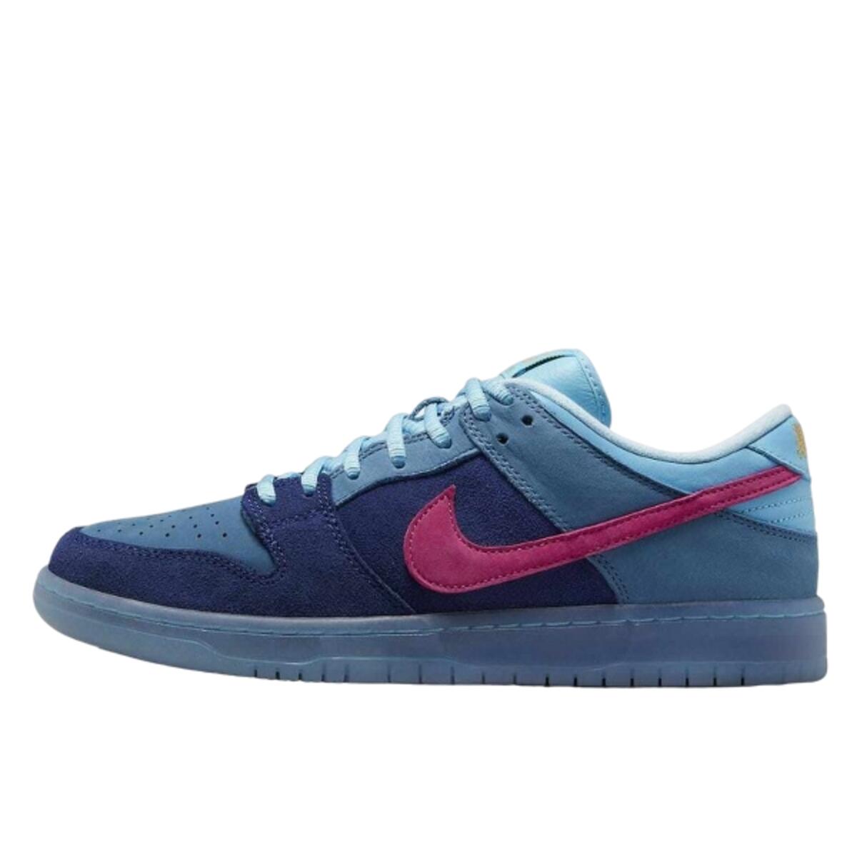 Nike - Chaussures  Sb Dunk Low Run The Jewels - Baskets - Bleu - 38.5 - Decathlon