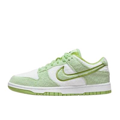 Schoenen dunk low se fleece green