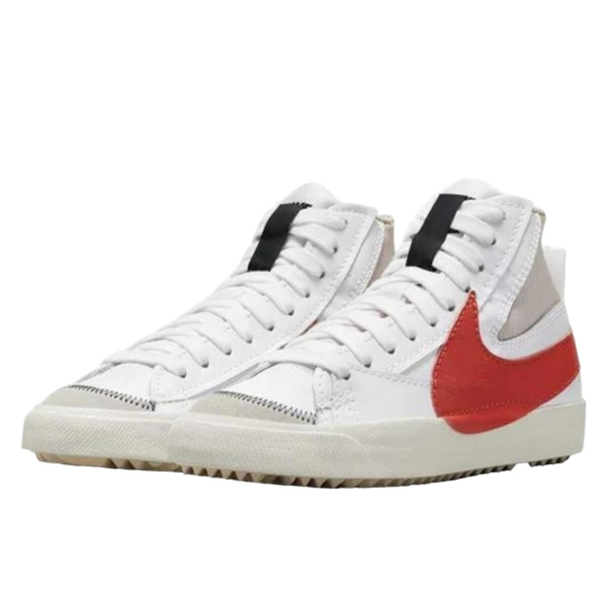 Scarpe  Blazer Mid 77 Jumbo White Habanero Red 2/5