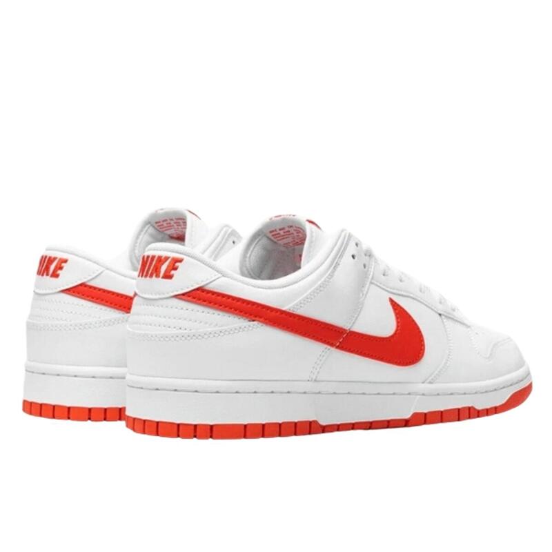 Dunk Low Retro White Picante Red
