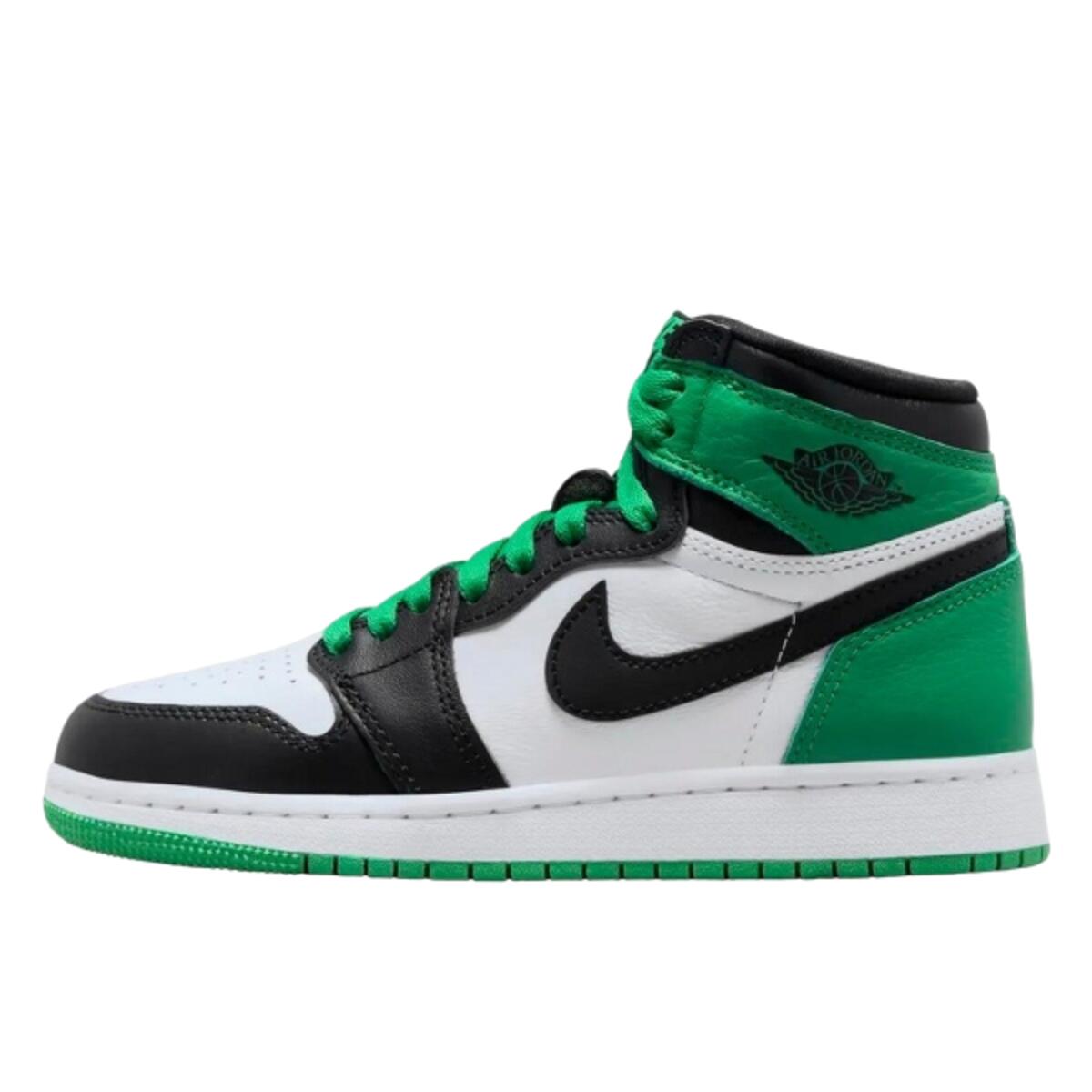 JORDAN Scarpe  1 High OG Lucky Green