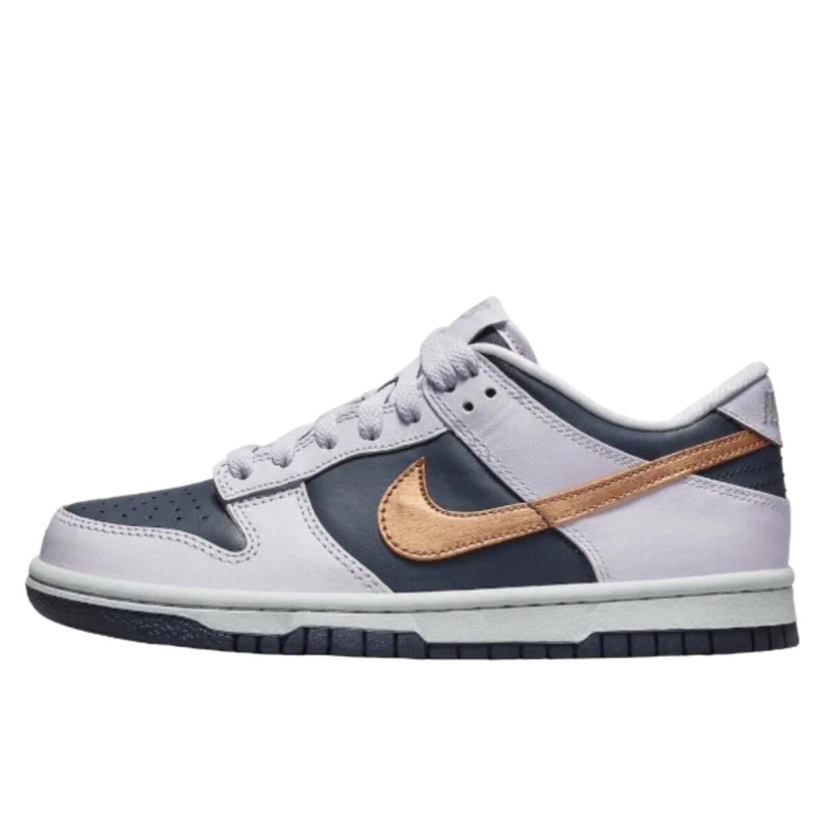 Nike - Chaussures  Dunk Low Se Copper Swoosh - Baskets - Bleu - 38 S - Decathlon