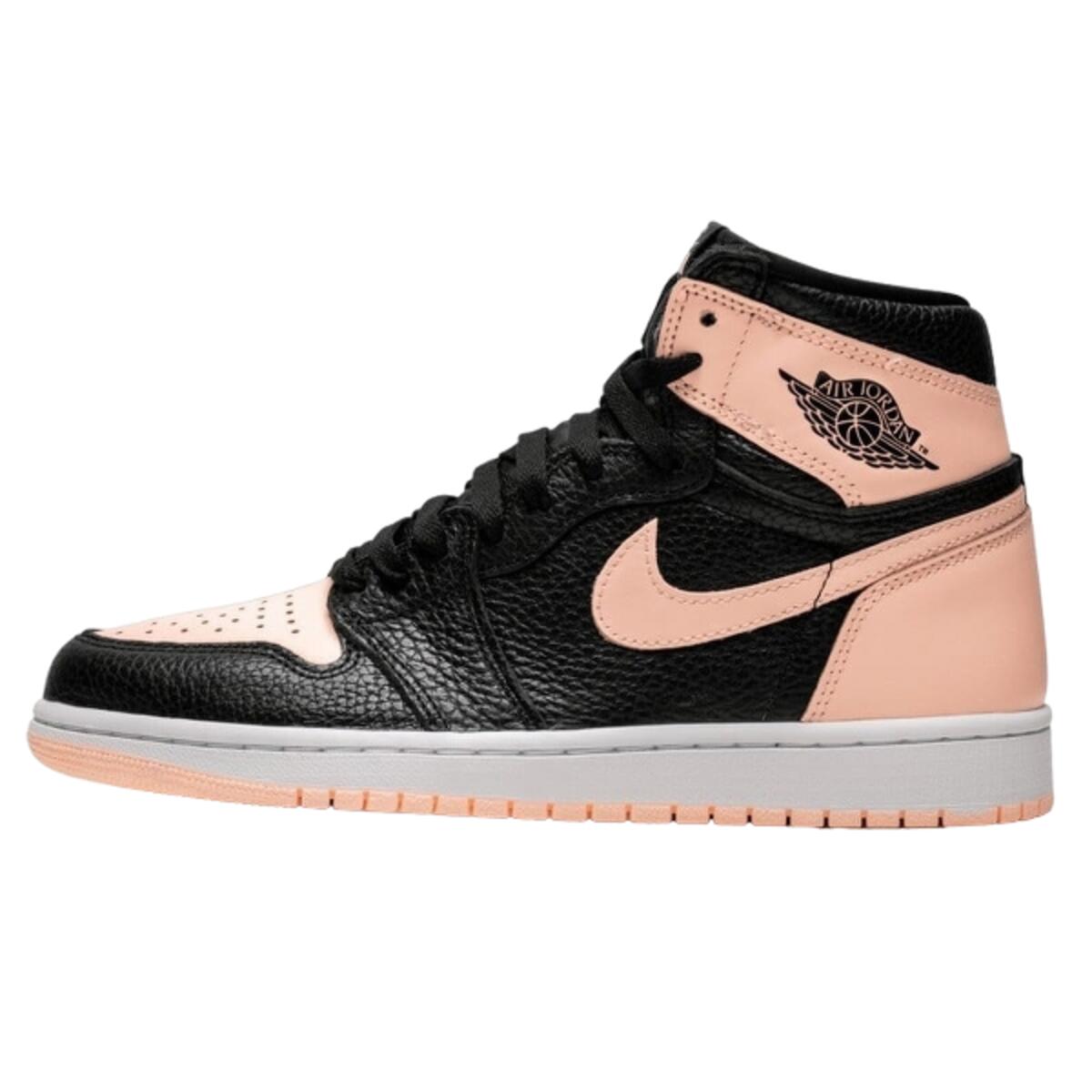 JORDAN Scarpe  1 Retro High Black Crimson Tint