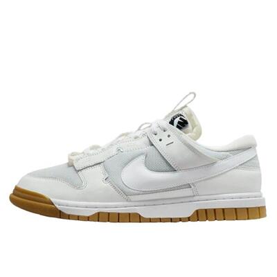 Schoenen dunk low remastered white gum