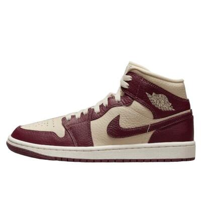 Schuhe 1 Mid Split Beach Cherrywood Red
