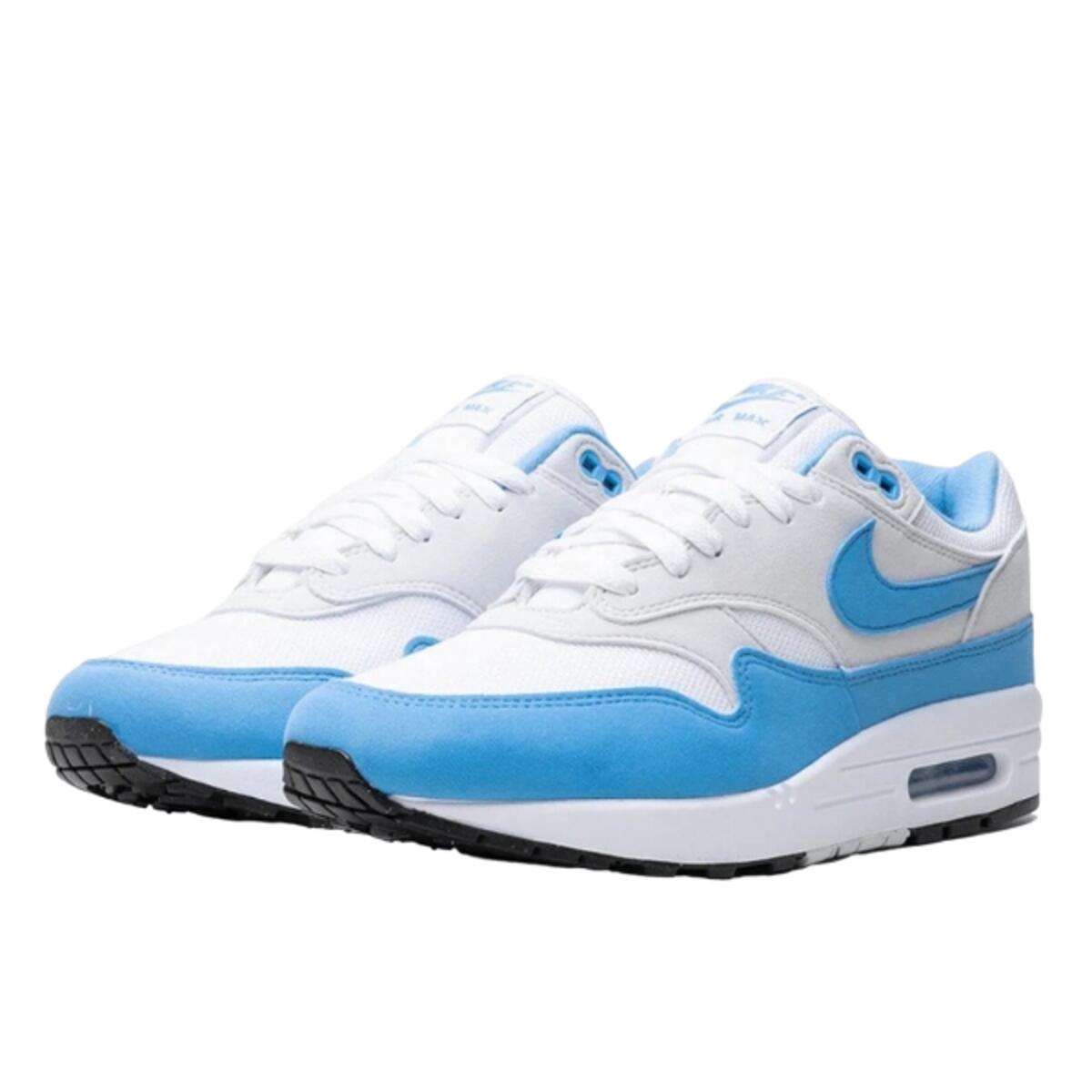 Chaussures  Air Max 1 White University Blue 2/4