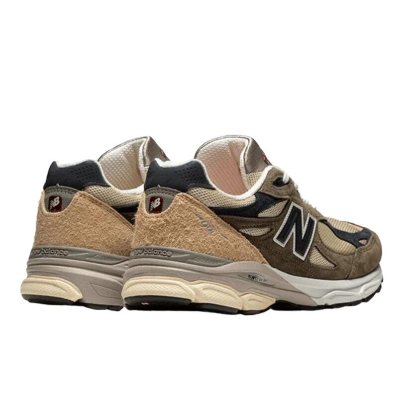 Chaussures  990 v3 Made In USA Green Cream