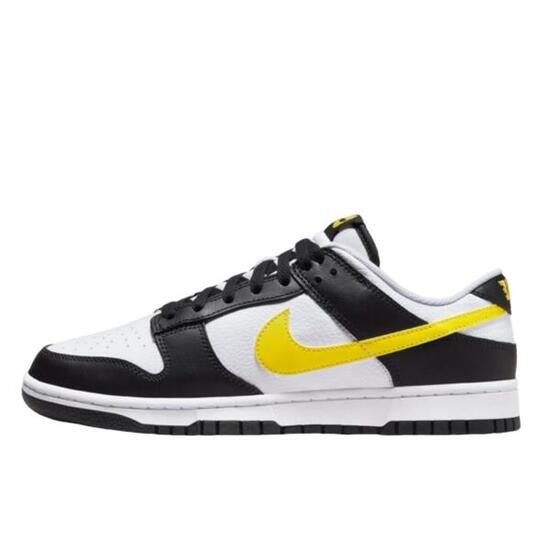 Chaussures Dunk Low Black Yellow White
