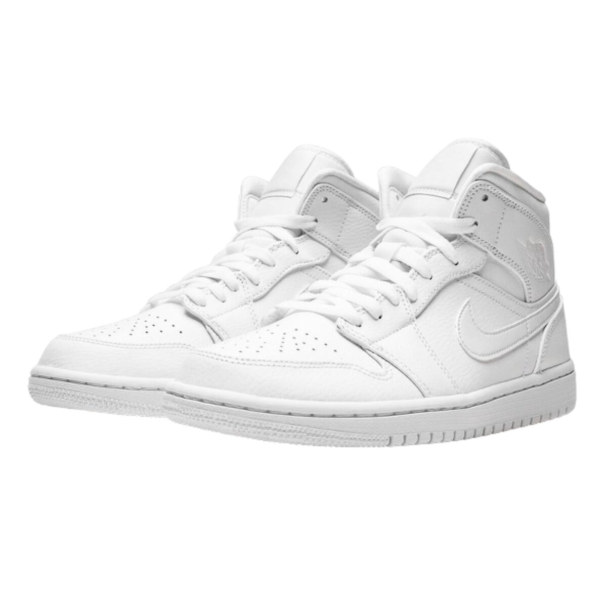 Schuhe  1 Mid Triple White 2/5