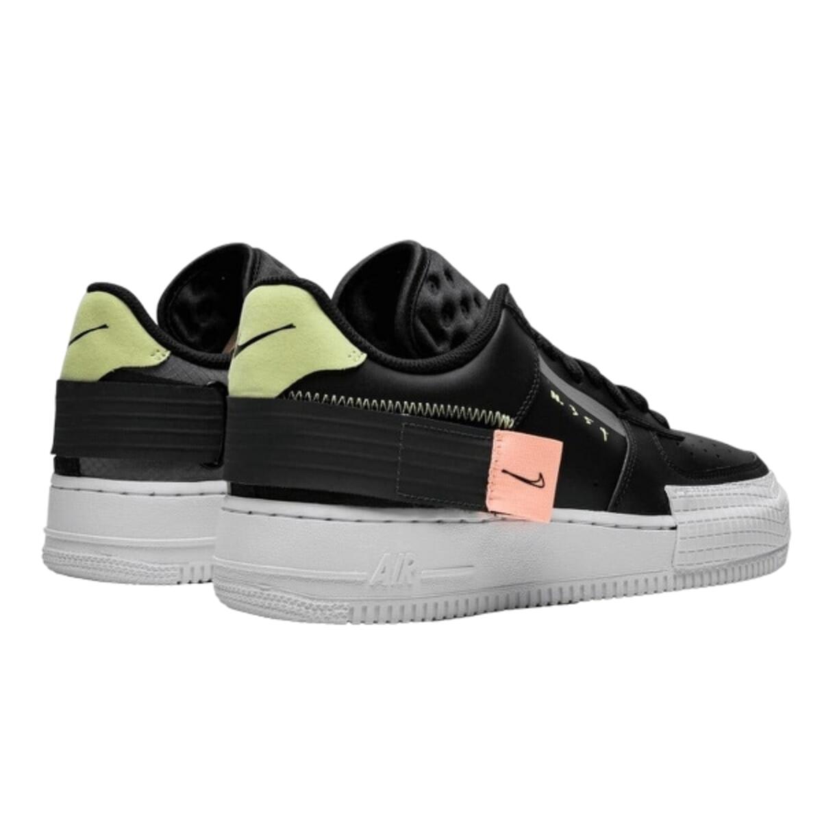 Schoenen Air Force 1 Low Drop Type Black 3/4