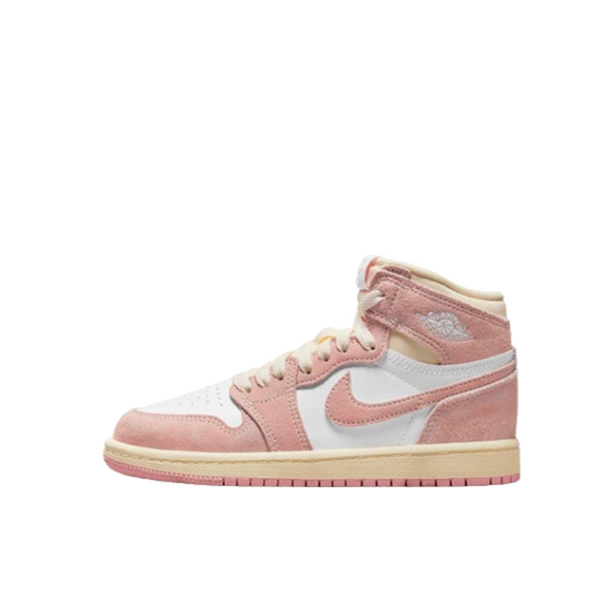 JORDAN Schuhe  1 Retro High OG Washed Pink Enfant et Bébé