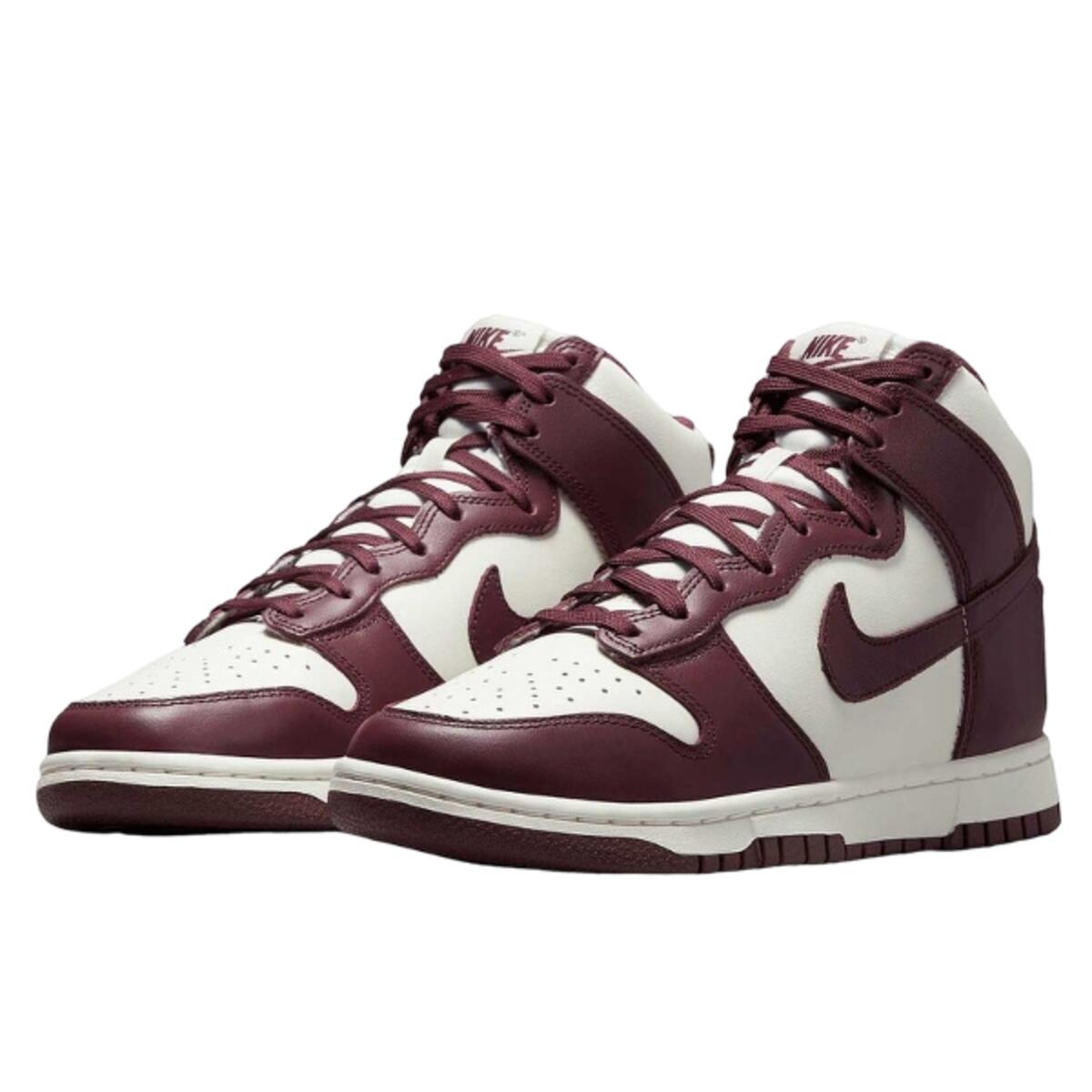 Chaussures  Dunk High Burgundy Crush 2/3