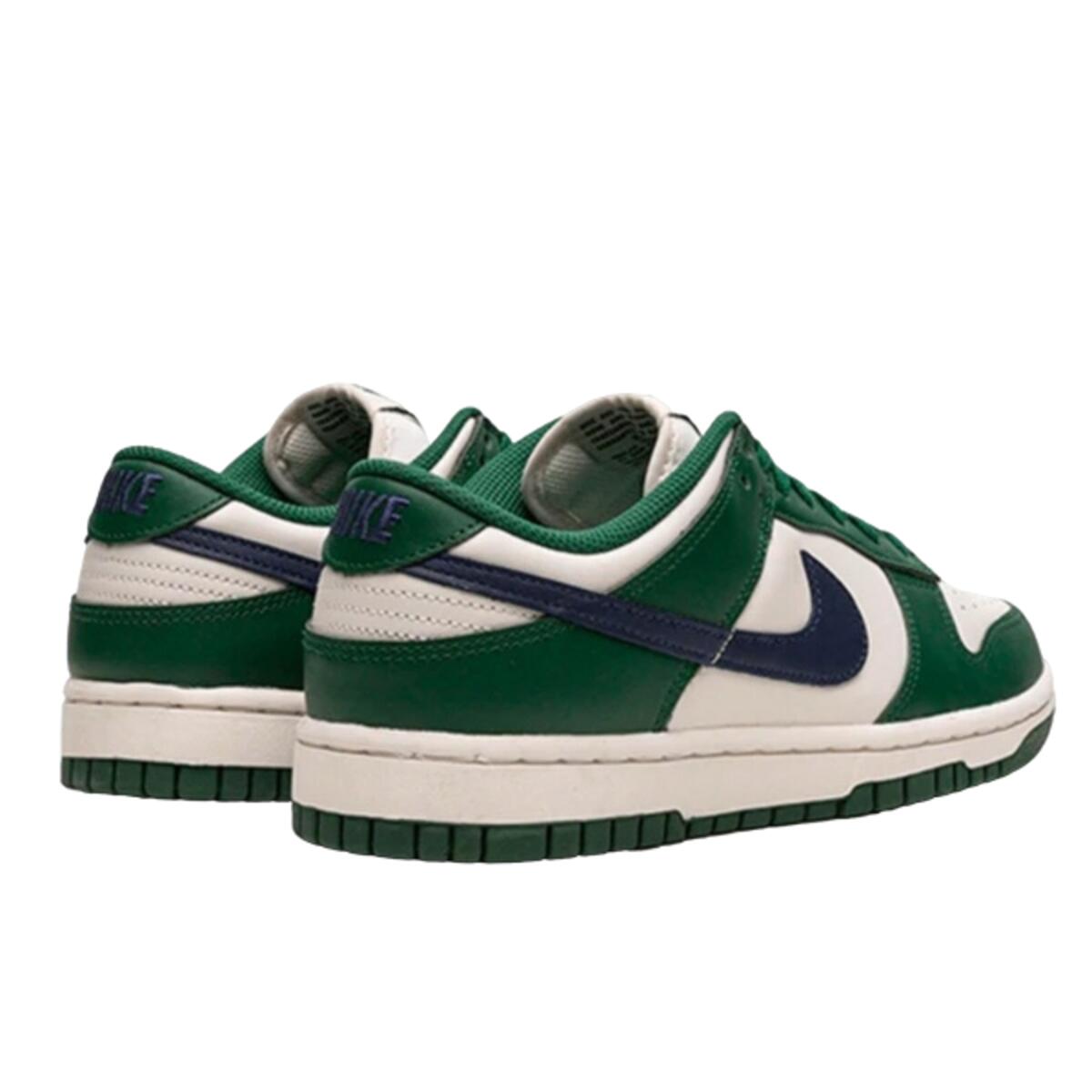 Chaussures  Dunk Low Retro Gorge Green Midnight Navy 3/4
