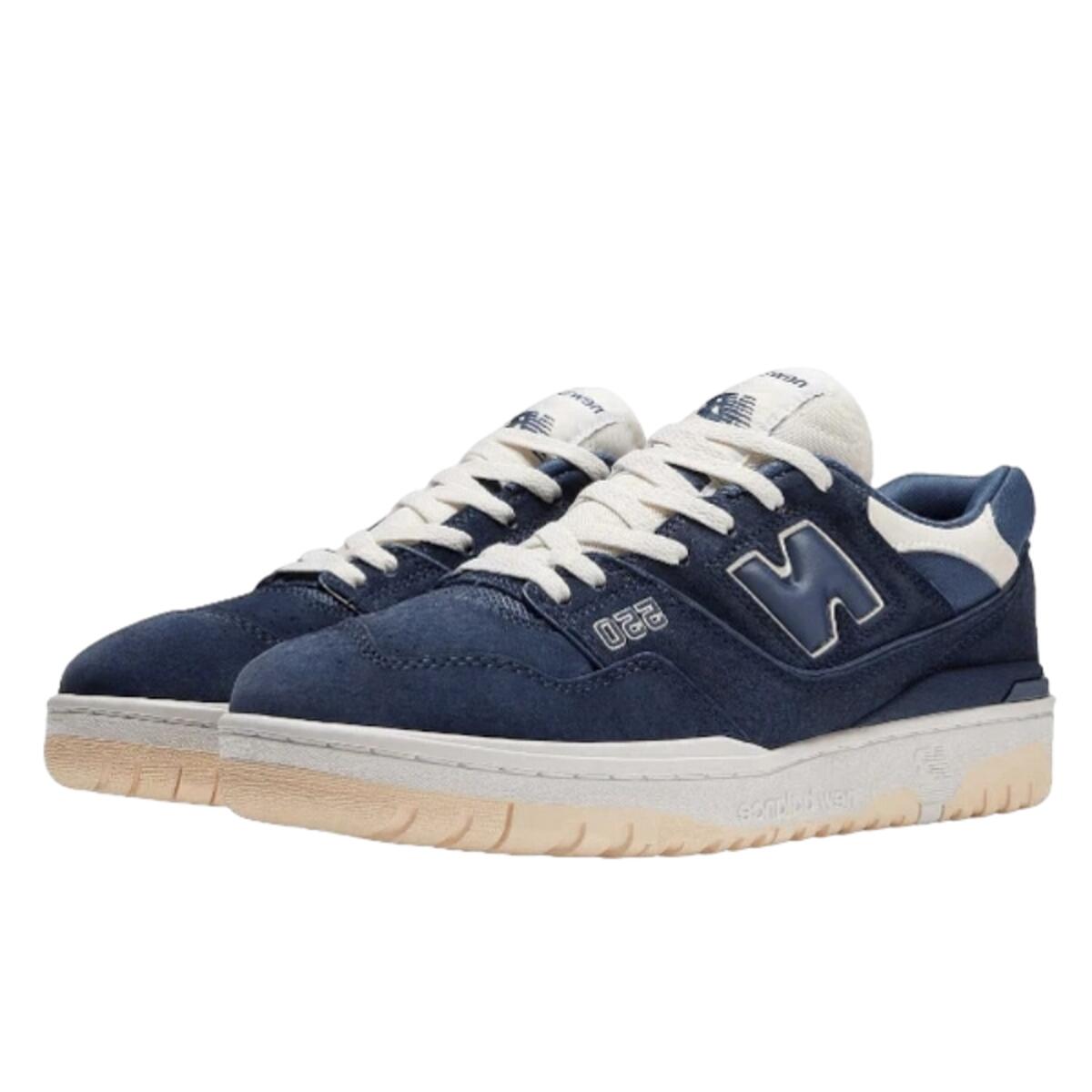 Chaussures  550 Natural Indigo Suede 2/3