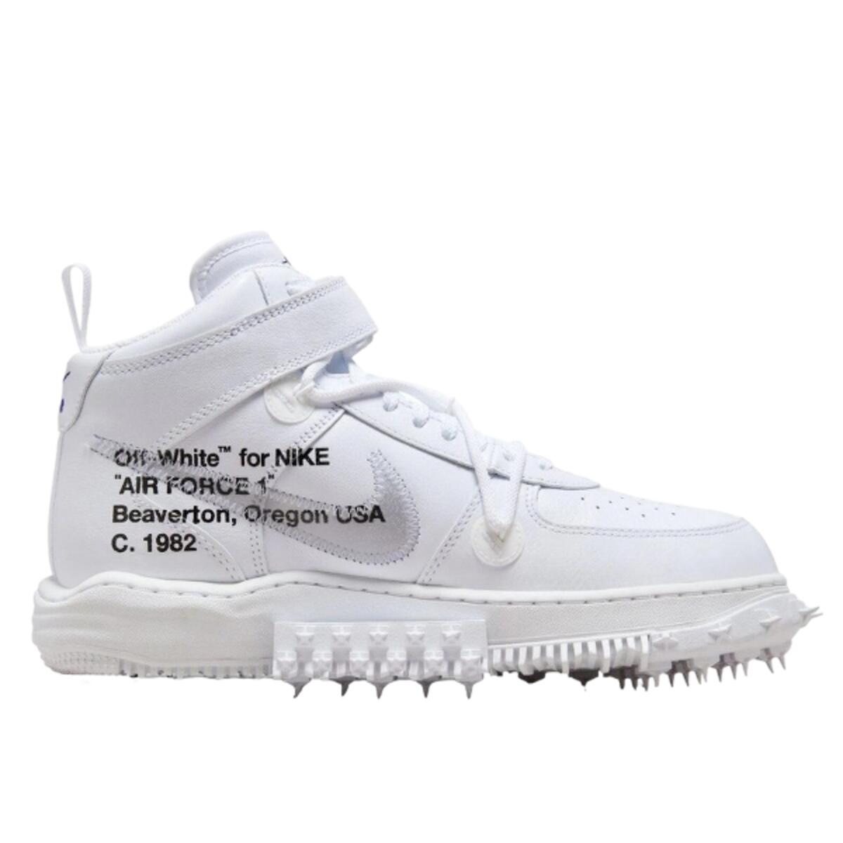 Chaussures  Air Force 1 Mid Off-White Graffiti White 2/5