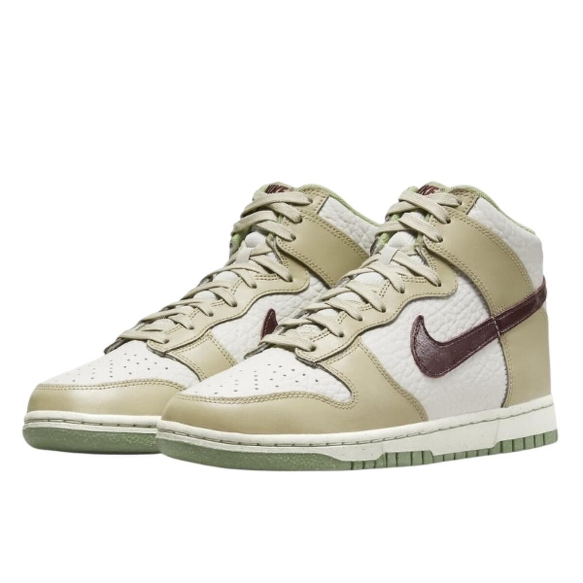 Chaussures  Dunk High White Tan 2/3