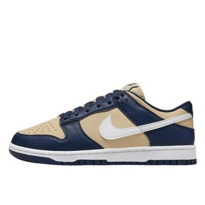 Scarpe Dunk Low Next Nature Midnight Navy Gold