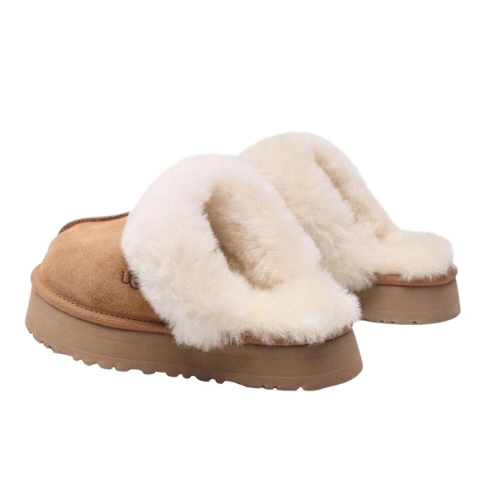 Buty do chodzenia dla dorosłych UGG Disquette Slipper Chestnut
