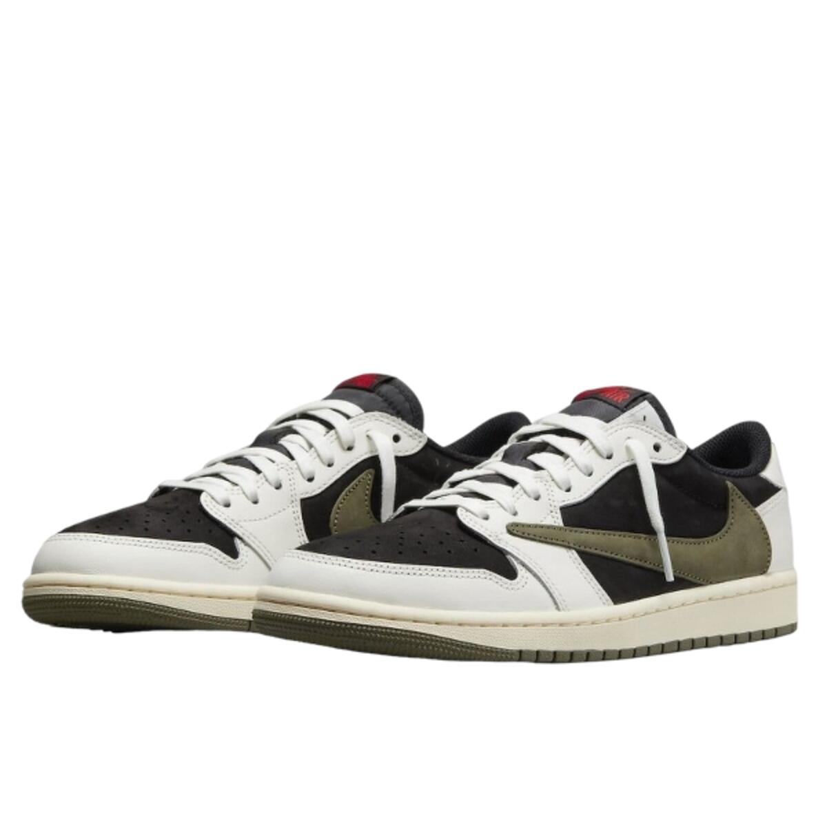 Chaussures  1 Low Travis Scott Olive 2/3