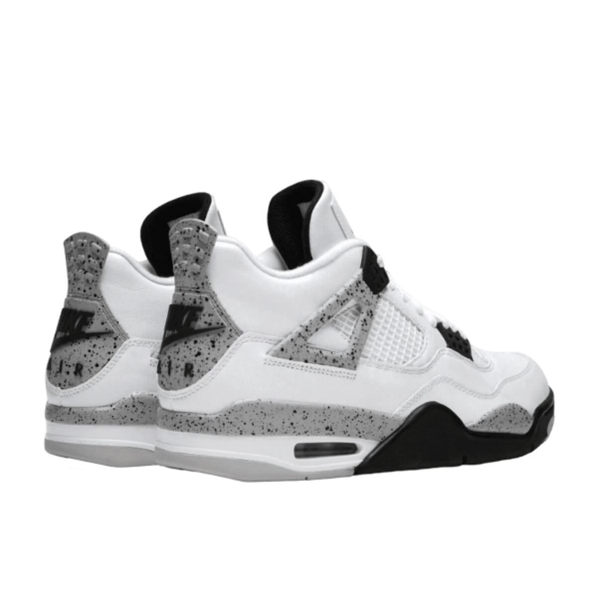 Chaussures  4 Retro White Cement 3/4