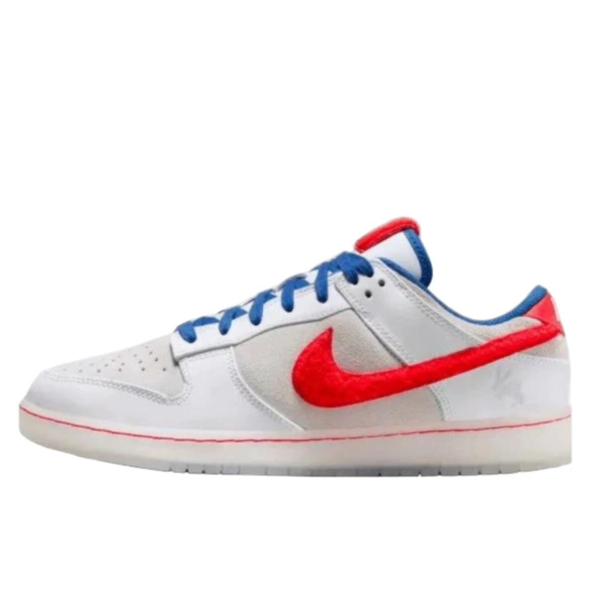 Nike - Chaussures  Dunk Low Retro Prm Year Of The Rabbit White Crimson Varsity Royal - Baskets - Gris - 36 Xs - Decathlon