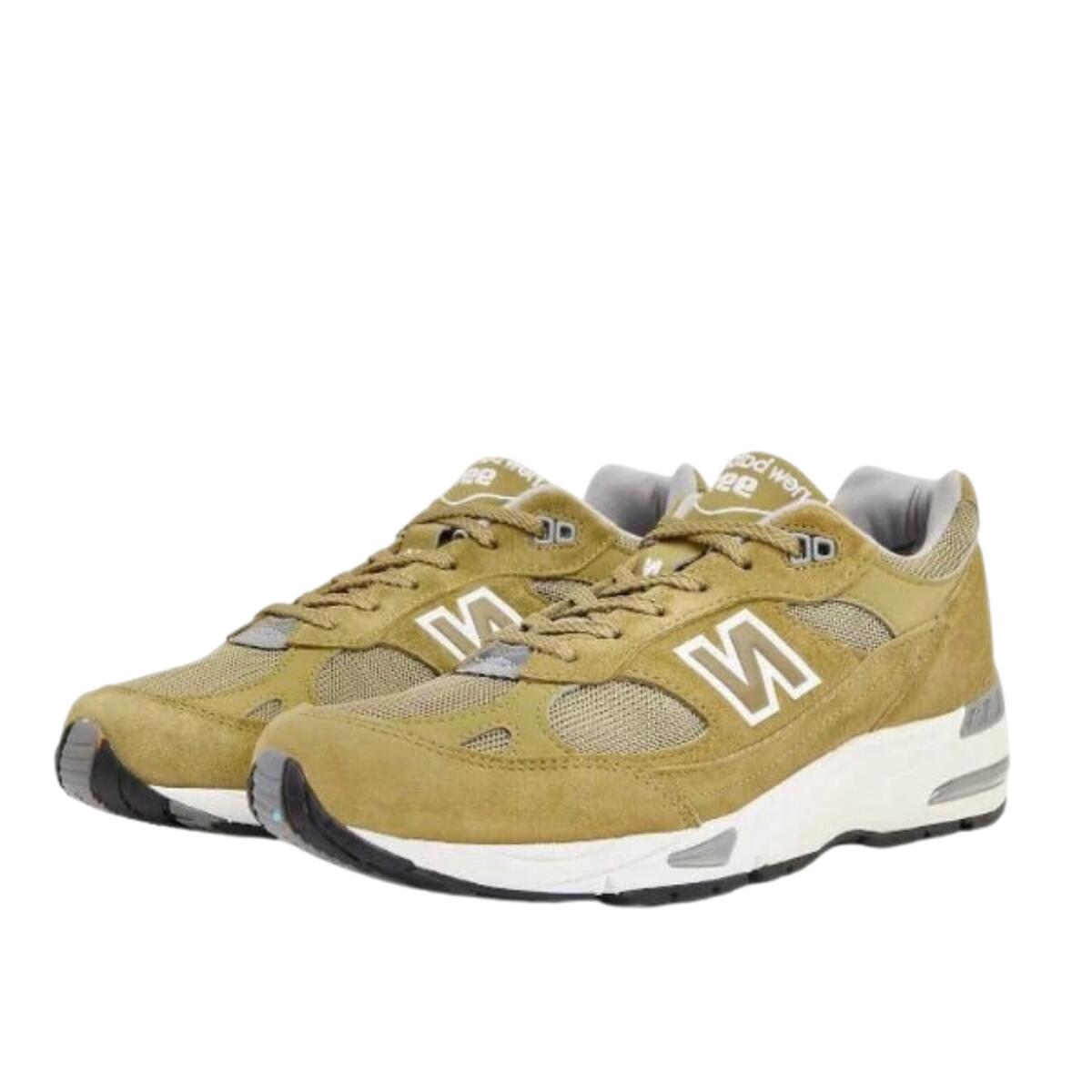 Tenis  991 Made in UK Green Moss 2/3