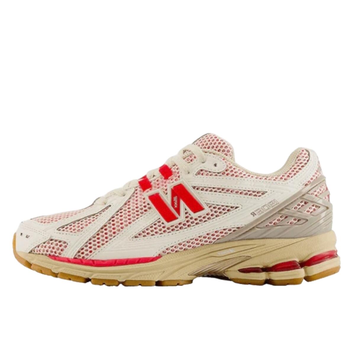 Schoenen  1906R White Red 1/2