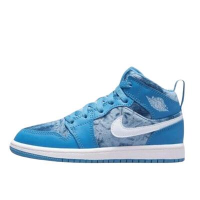 Schuhe 1 Mid Washed Denim