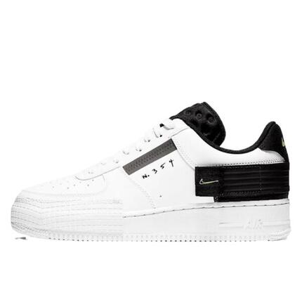 Nike Air Force 1 Drop Type White Black Volt