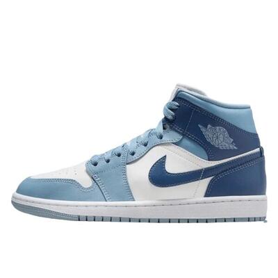 Schuhe 1 Mid Blue