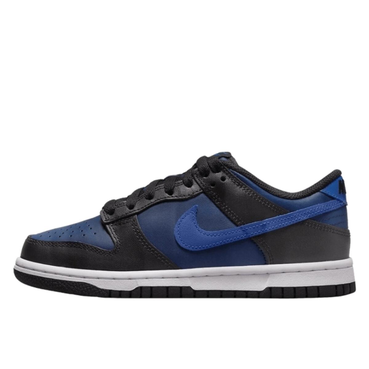 Nike - Chaussures  Dunk Low Black Navy - Baskets - Bleu - 36,5 - Decathlon