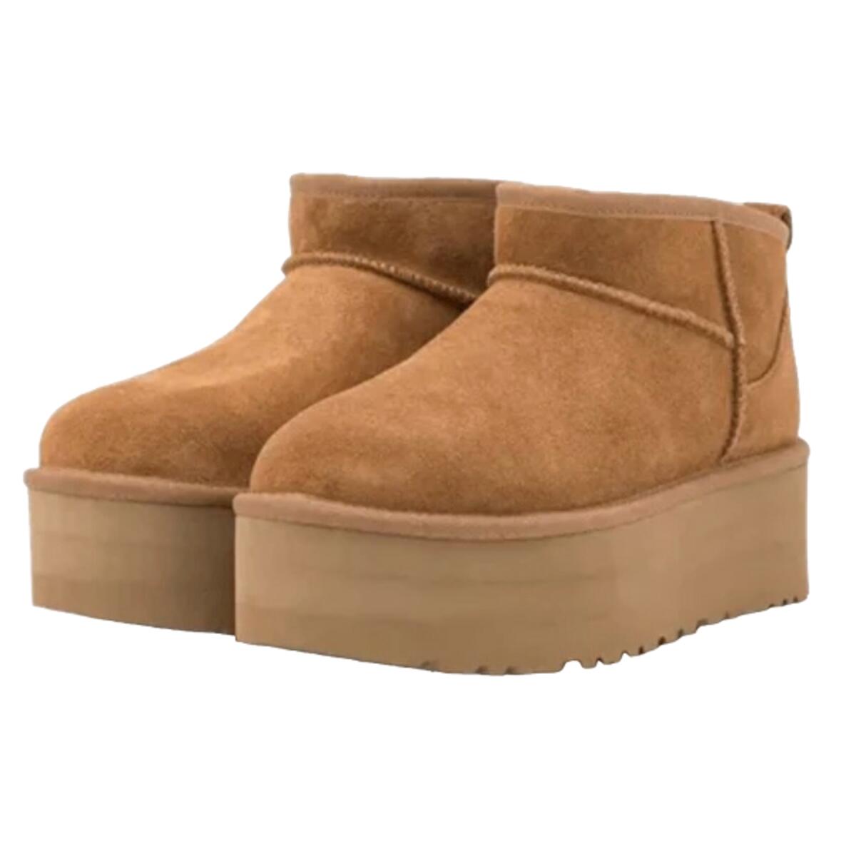 Schoenen  Classic Ultra Mini Platform Chestnut 2/7
