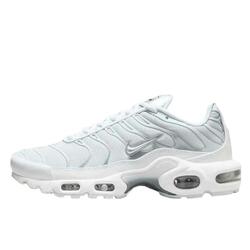Chaussures Air Max Plus White Metallic Silver