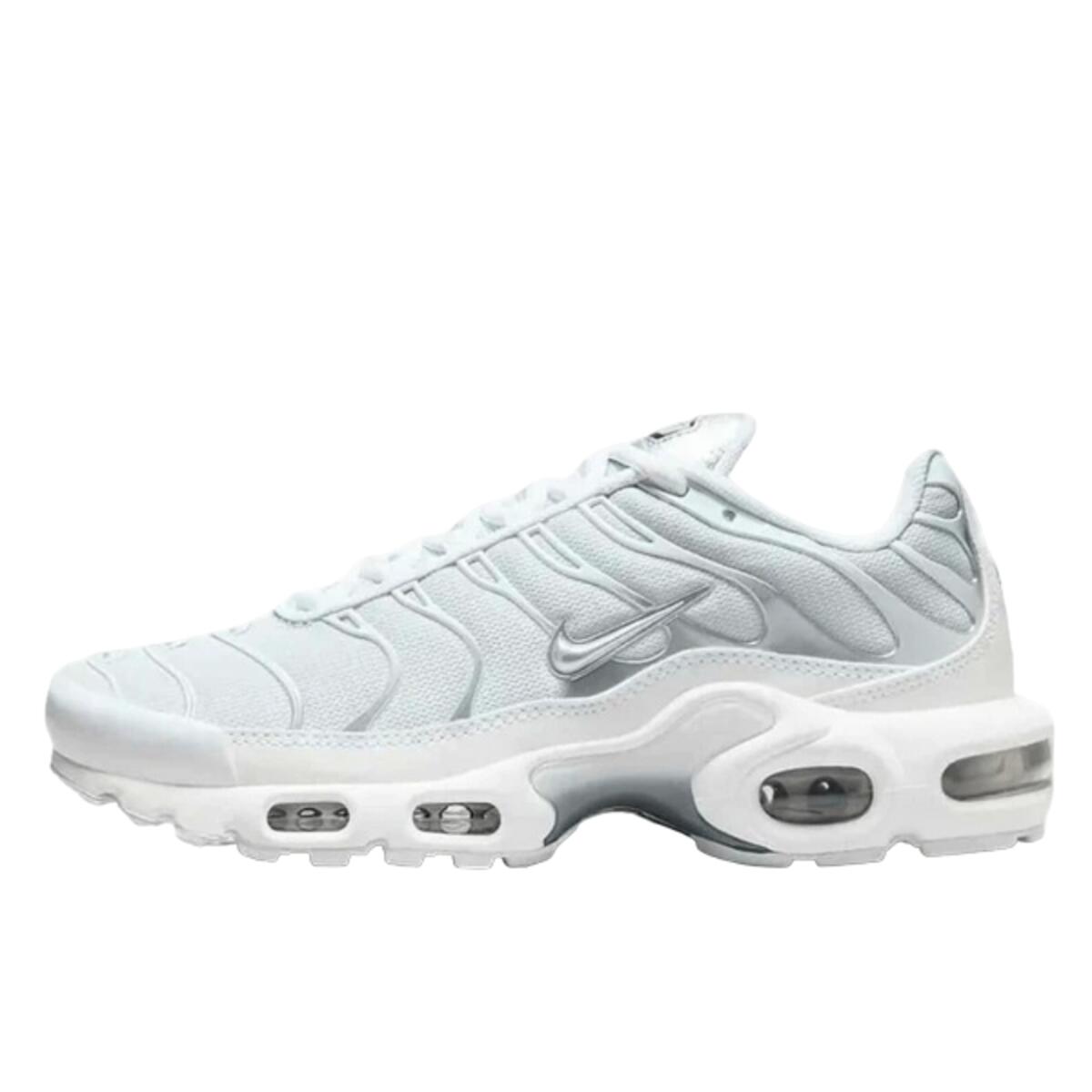NIKE Shoes  Air Max Plus White Metallic Silver