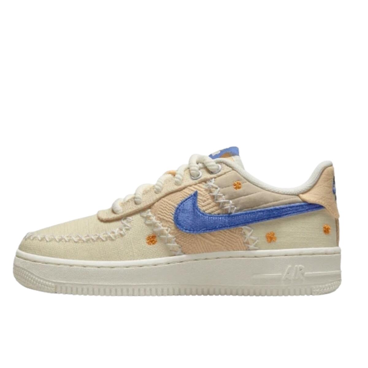 Nike - Chaussures  Air Force 1 Low La Flea - Baskets - Beige - 38.5 - Decathlon