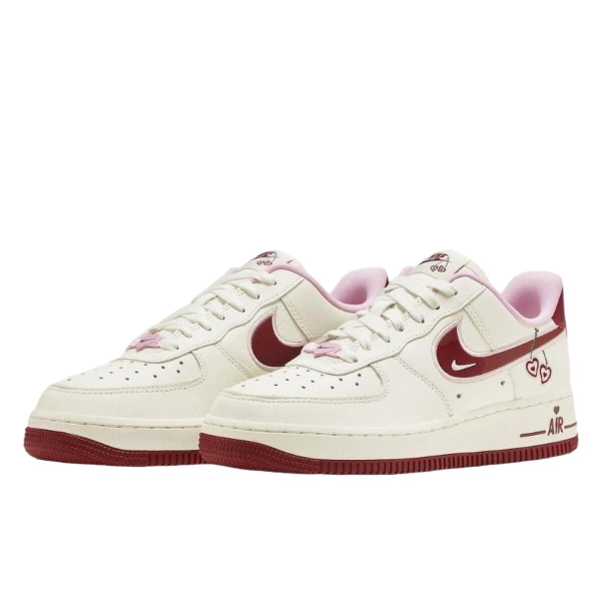 Tenis  Air Force 1 Low Valentine's Day Burgundy (2023) 2/3