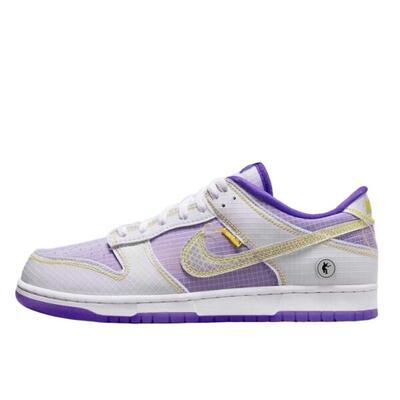 Schoenen dunk low union passport pack court purple