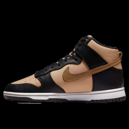 Chaussures Dunk High LXX Black Flax