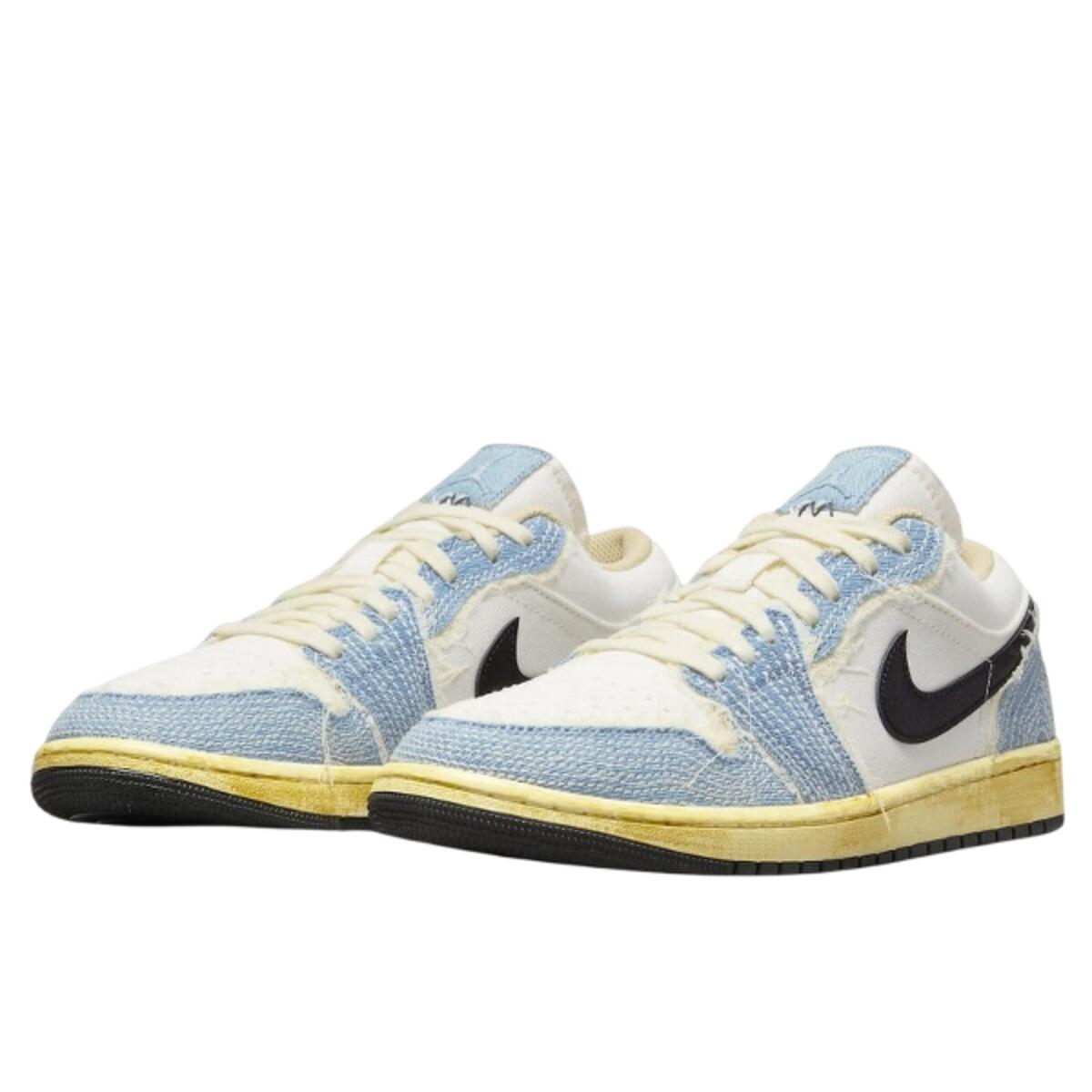 Scarpe  1 Low WRMK Jean Sashiko 2/3