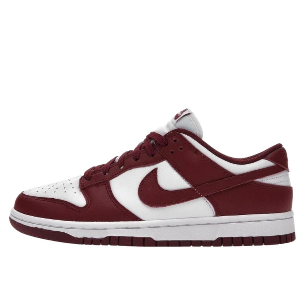 Lifestyle - Shoes - Leather low - Dunk Low - Bordeaux/White