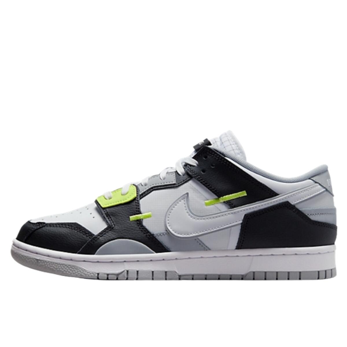 NIKE Shoes  Dunk Low Scrap Wolf Grey Light Lemon Twist