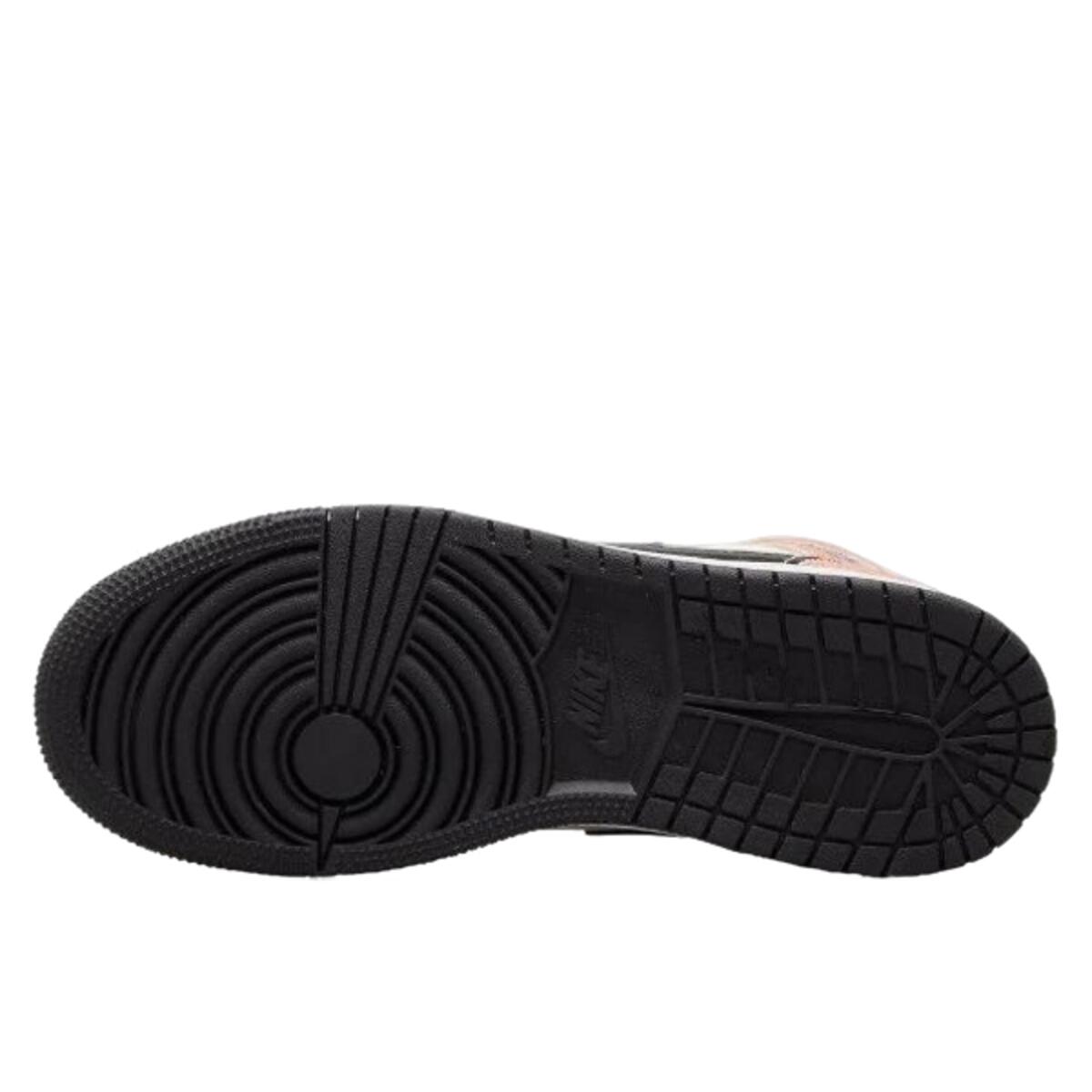Chaussures  1 Mid Orange Suede 3/3