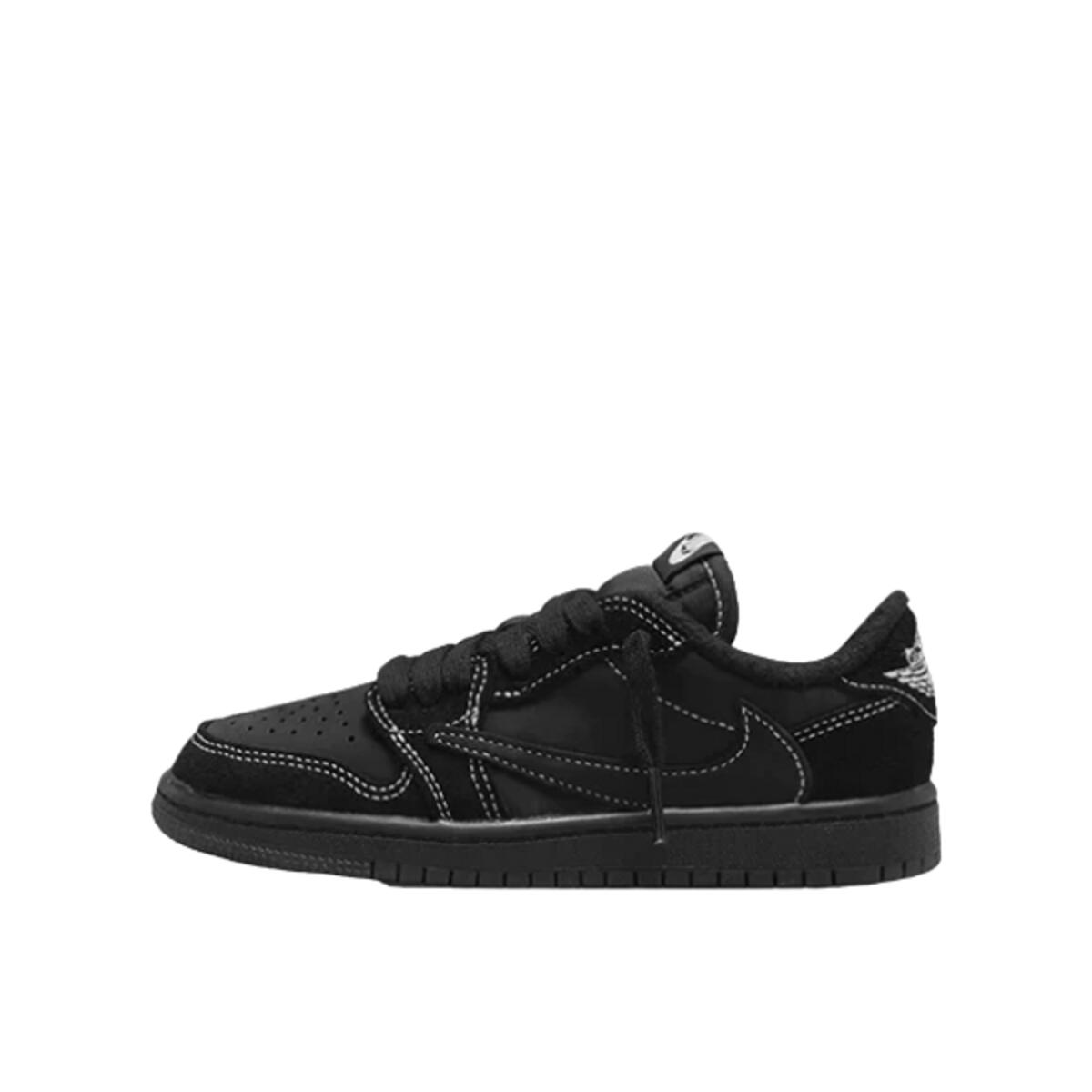 Jordan - Chaussures  1 Low Sp Travis Scott Black Phantom Enfant Et Bébé - Baskets - Noir - 33 - Decathlon